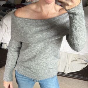 Abercrombie Off the Shoulder Sweater